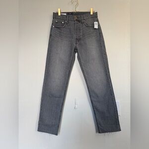 GAP Women's Gray Straight Leg Jeans
